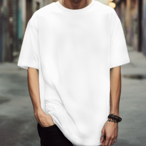 Oversized Plain White T-Shirt