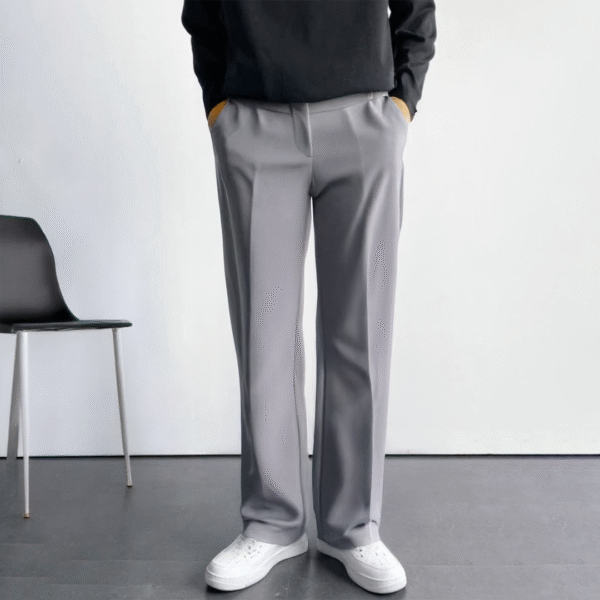 Men’s Relaxed Fit Trouser in Grey for Ultimate Comfort